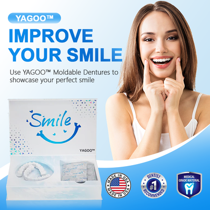 Moldable Dentures – Affordable, Comfortable & Easy At-Home Fit