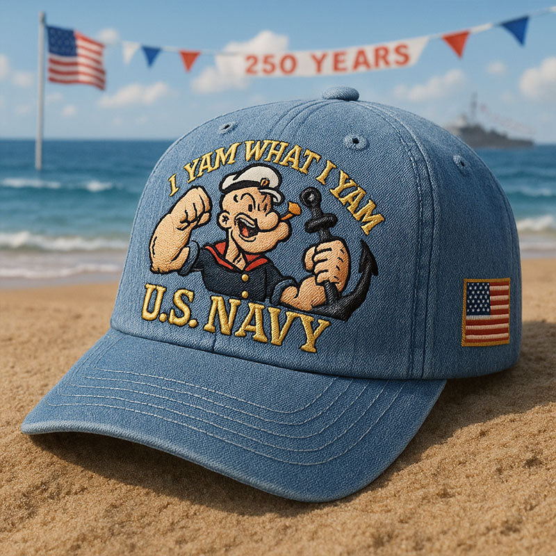 🇺🇸U.S. Navy Commemorative Cap & Coin – Anchor of Freedom⚓