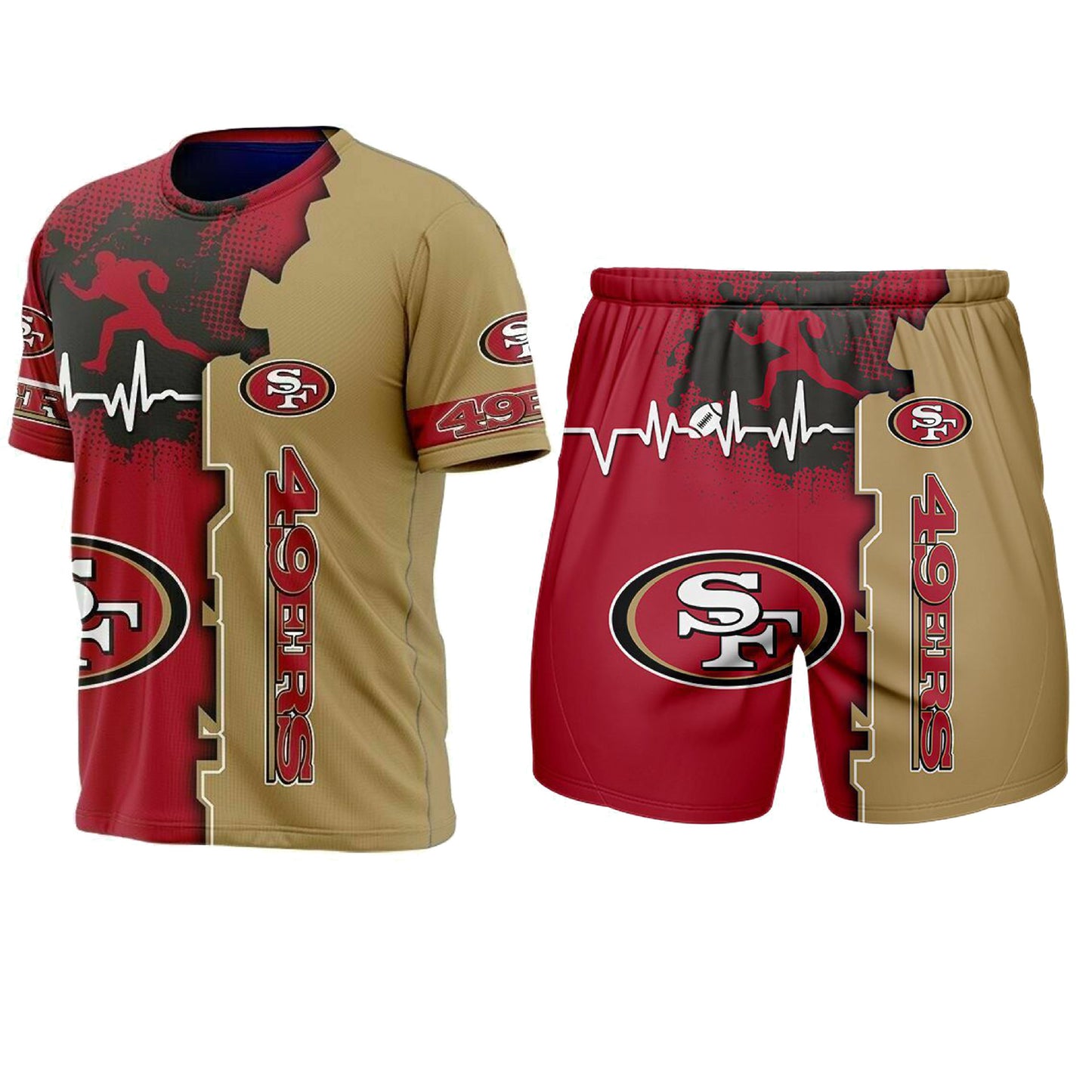 2026 NFL Team Pride Summer Shirt & Shorts Set – Ultimate Football Fan Collection