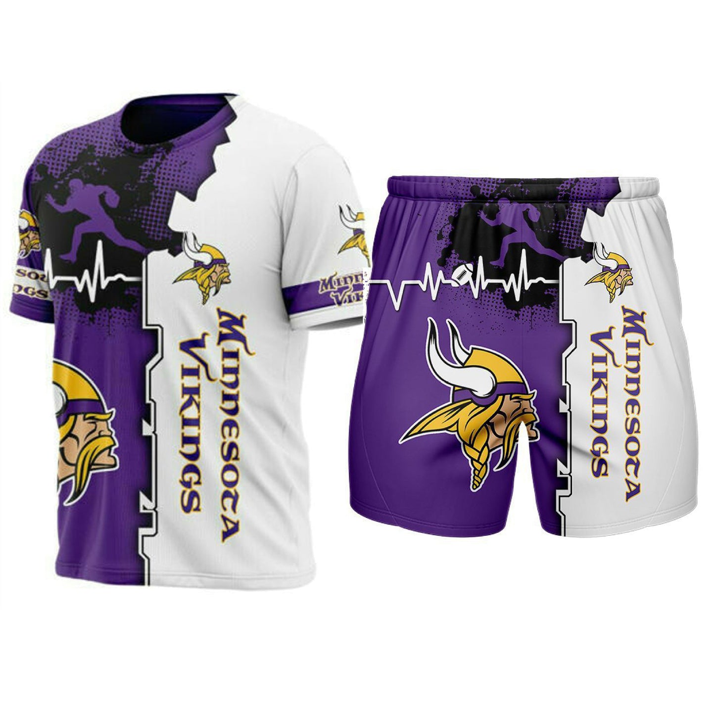 2026 NFL Team Pride Summer Shirt & Shorts Set – Ultimate Football Fan Collection