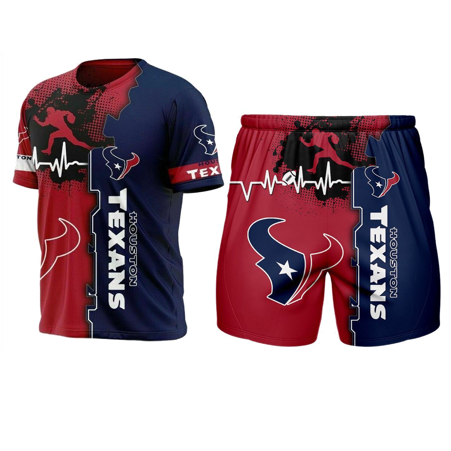 2026 NFL Team Pride Summer Shirt & Shorts Set – Ultimate Football Fan Collection