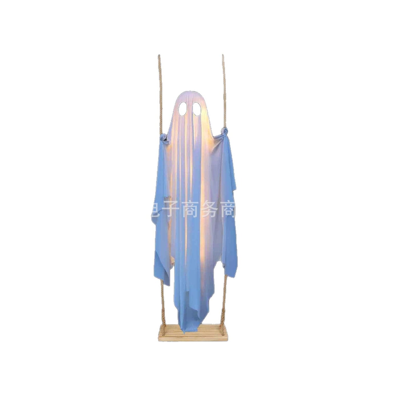 Hanging Swing Ghost Decoration Halloween 2026 Porch Lights